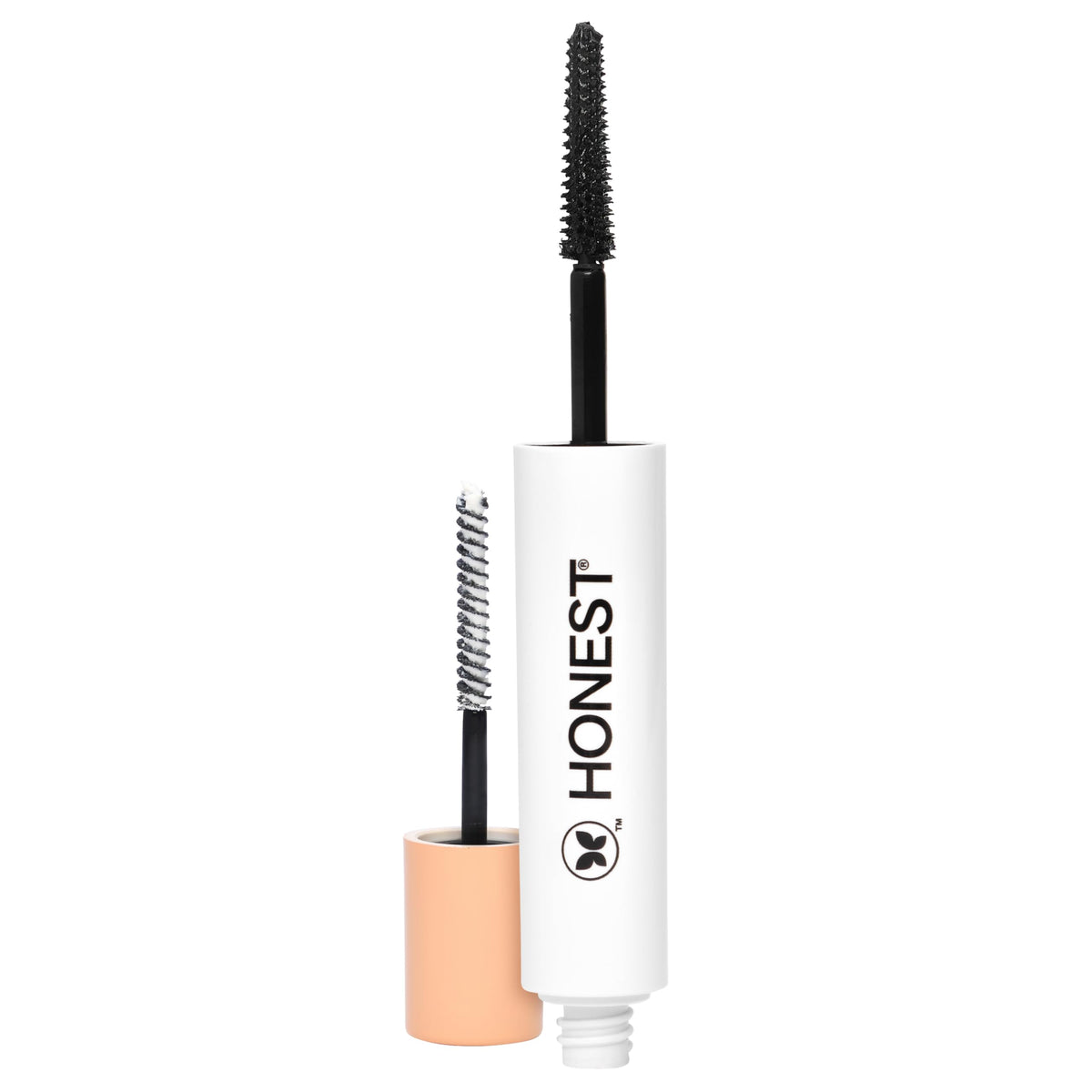Honest Beauty 2-in-1 Extreme Length Clean Mascara, Primer, Black, .27 fl oz Honest Beauty