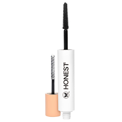 Honest Beauty 2-in-1 Extreme Length Clean Mascara, Primer, Black, .27 fl oz Honest Beauty
