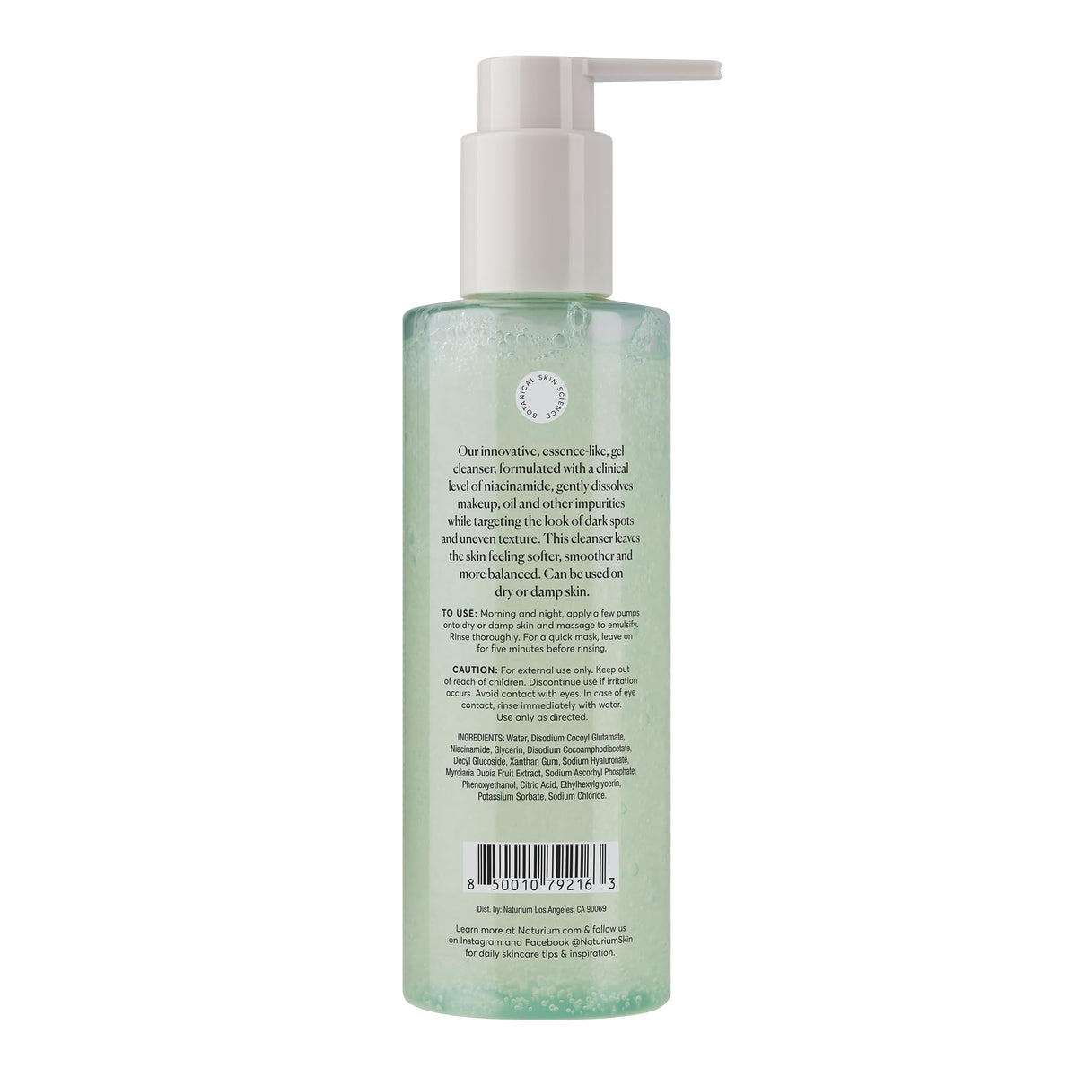 Naturium Niacinamide Cleansing Gelée 3%, 7.1 fl oz Naturium