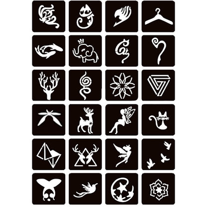 Moricher Henna tattoo kit Temporary Tattoo Kits Moricher