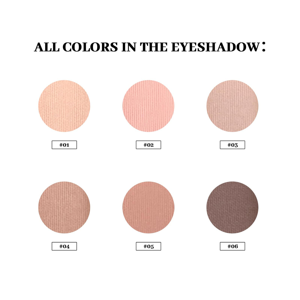 MYSTER ROSEY Nudes 2 Matte Eyeshadow Palette, Neutral Eye Shadow Palettes MYSTER ROSEY