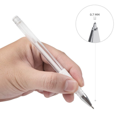 TEONEI Eyebrow microblading Marker Pen,Skin Marker Pen,Eyebrow Permanent Makeup Position Mapping Mark Tools (White) TEONEI
