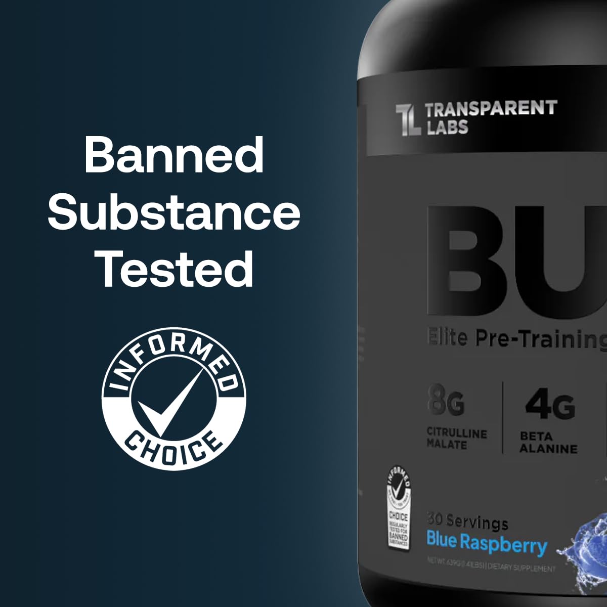 Transparent Labs Bulk Black Pre Workout - Clinically Dosed, Sugar Free Preworkout for Men and Women with Beta Alanine Powder, Citrulline Malate Transparent Labs buy australia supplements