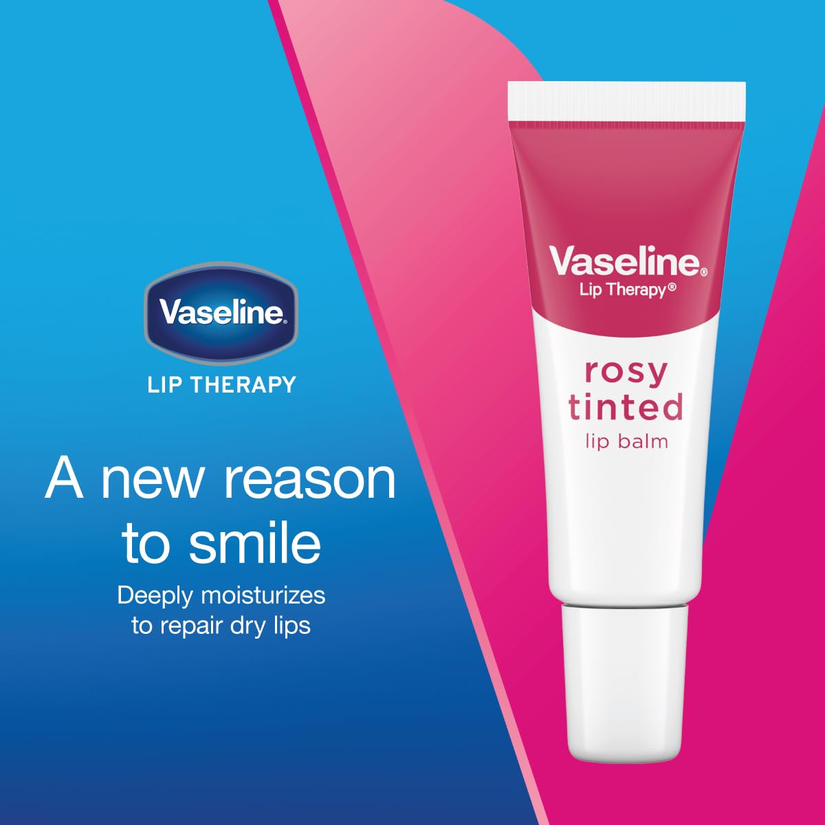 Vaseline Lip Therapy Rosy Lips Moisturizing Lip Balm - Twin Pack (2-Pack) Vaseline