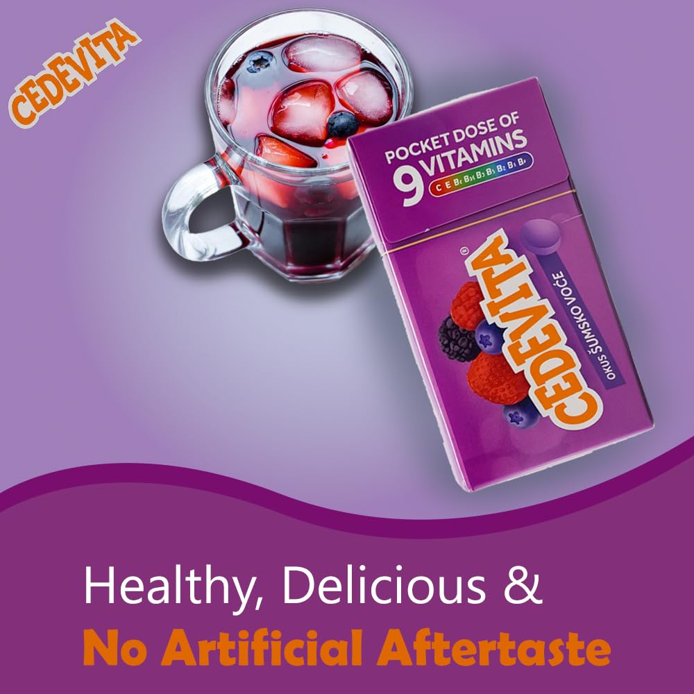 Cedevita Multivitamin Healthy and Sweet Candies - Pack of 8 (Forest Fruit) SORINA buy australia supplements