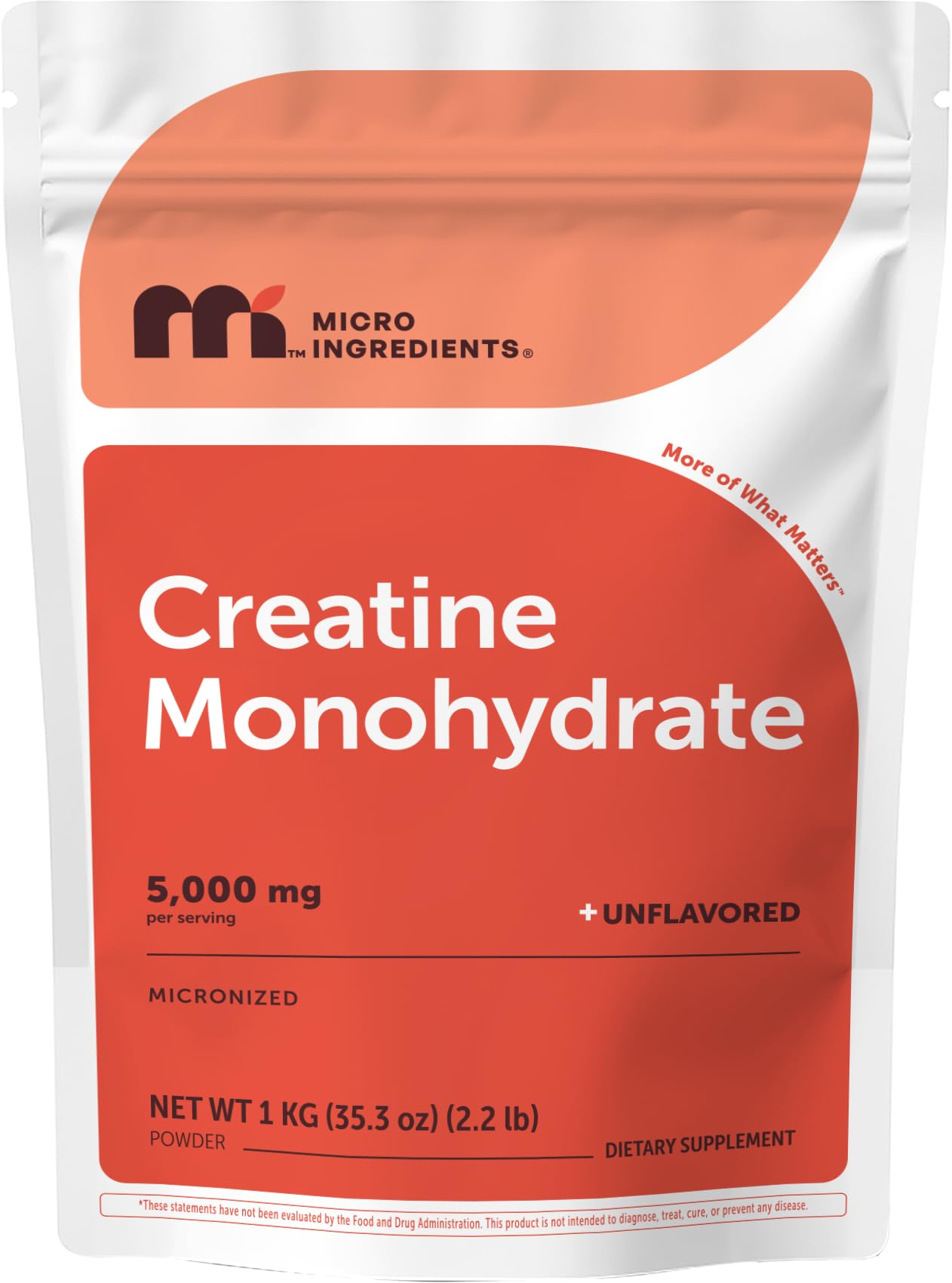 Micro Ingredients Creatine Monohydrate Powder 1 kg (2.2 Lbs), 5000mg Per Serv, Micronized Creatine Powder, Unflavored, No Filler, Keto & Vegan, Easy Dissolve, Pre Workout for Women & Men* Micro Ingredients buy australia supplements