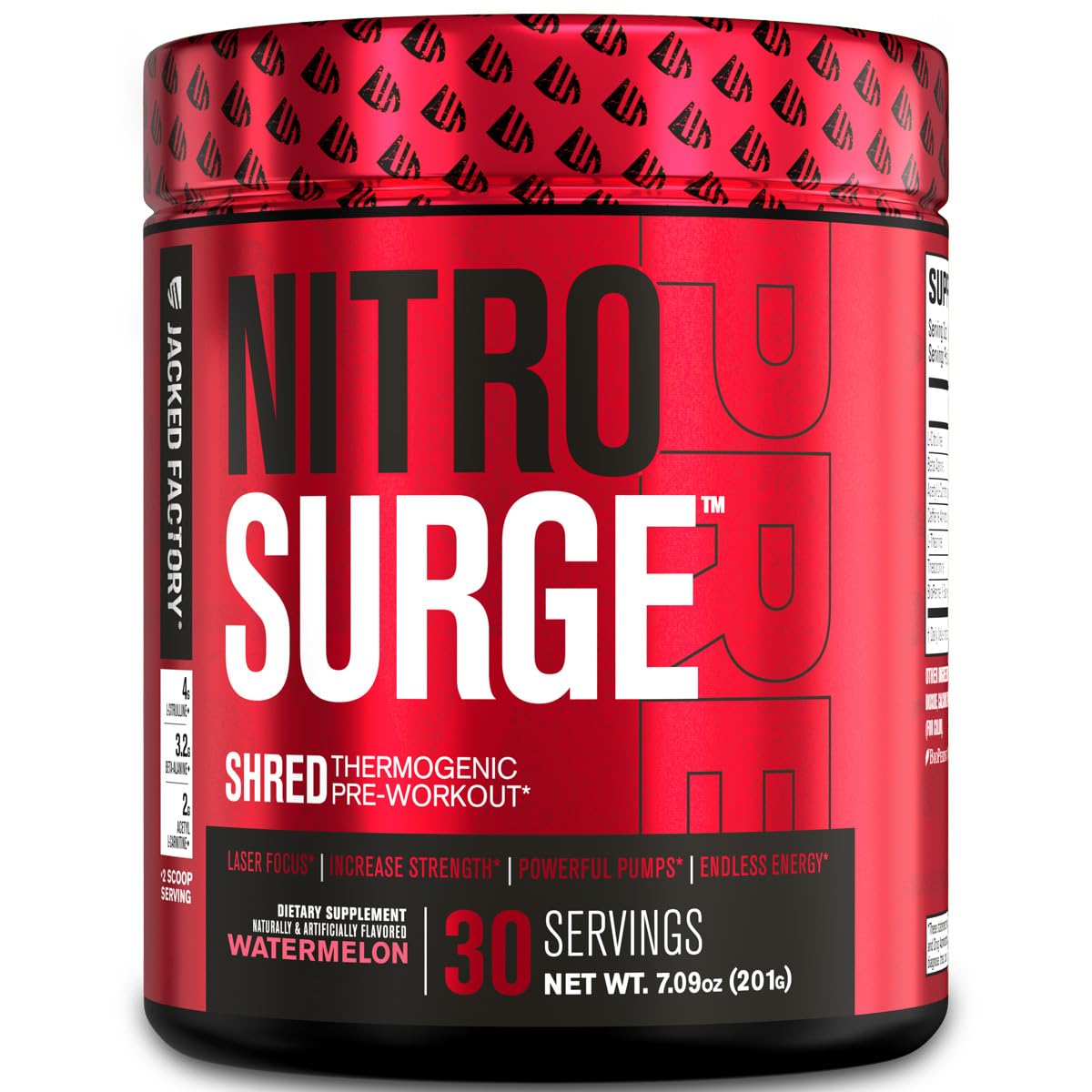 Jacked Factory NITROSURGE Shred Pre Workout Supplement - Energy Booster, Instant Jacked Factory buy australia supplements