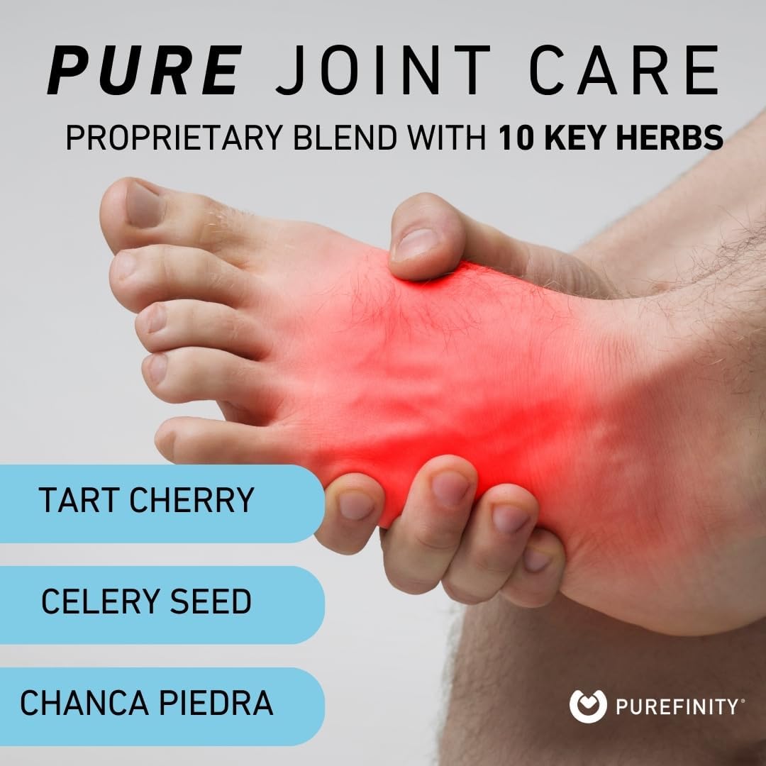PUREFINITY Uric Acid Flush & Cleanse Capsules + Tart Cherry Gummies