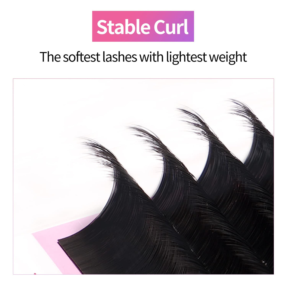 VEYES INC Classic Volume Lash Extensions 0.03-0.20 J/B/L/C/CC/D/DD Curl 5-25mm Mixed & Single Length Tray, Premium Silk Eyelashes, Professional Supplies for Lash Techs(Matte Black 0.15 D 8-16mm) VEYES INC