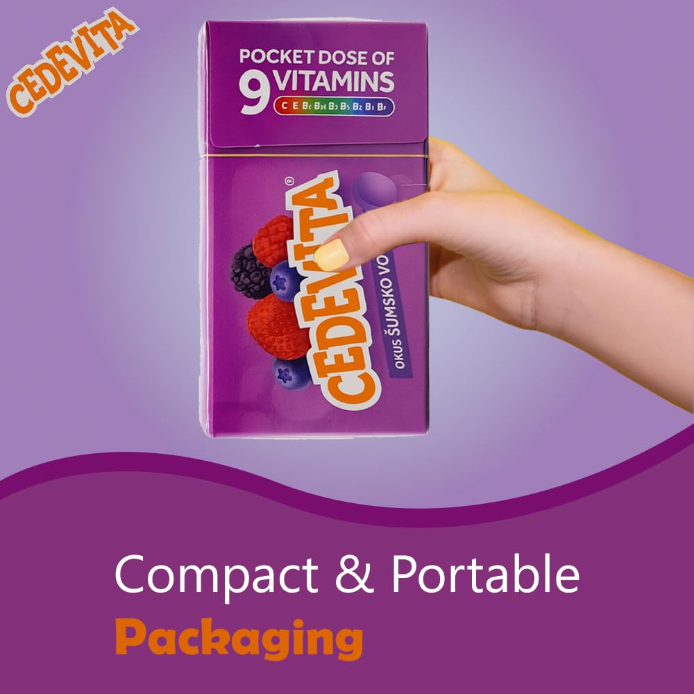 Cedevita Multivitamin Healthy and Sweet Candies - Pack of 8 (Forest Fruit) SORINA buy australia supplements