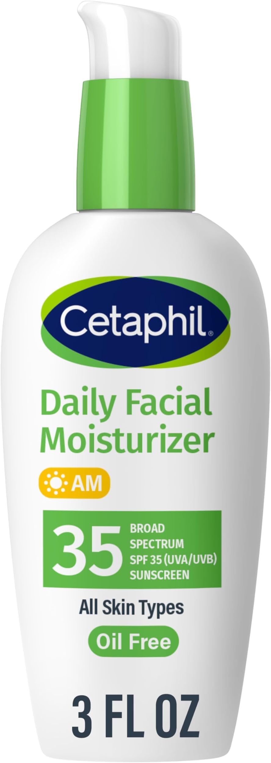 Cetaphil Oil-Free Face Moisturizer, SPF 35, Dry & Oily Combo Skin, 4oz | SPF 35 Daily Moisturizer, Fragrance-Free, Non-Comedogenic, Dry To Oily Combination Skin, Dermatologist Recommended Skincare Gsupps Australia