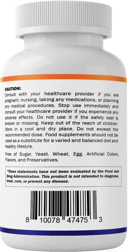 Vitamatic Lithium Orotate 5mg, 240 Veggie Capsules, Non-GMO, Gluten Free. Vitamatic