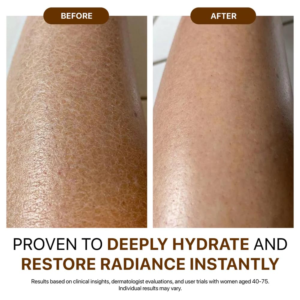 GODA Silk Body Oil Women - Firming Anti Aging Moisturizing Formula, Crepey Skin Hydrating After Shower, Scented Organic Blend Premium Skincare GODA