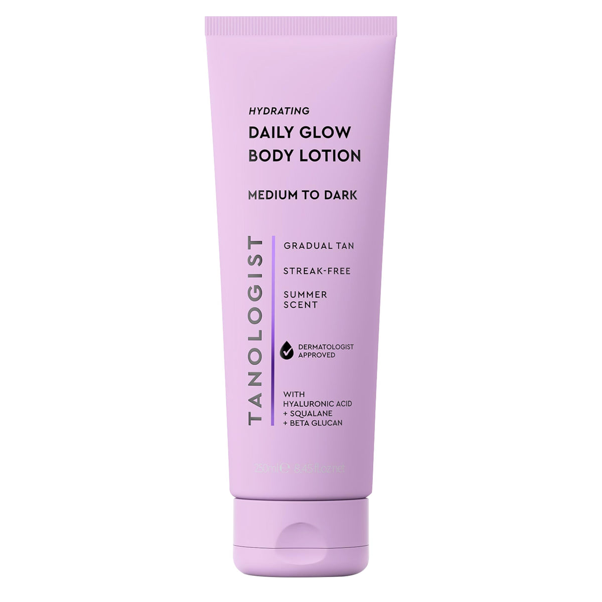 Tanologist Hydrating Daily Glow Body Lotion, Medium/Dark, 8.45 fl oz Tanologist