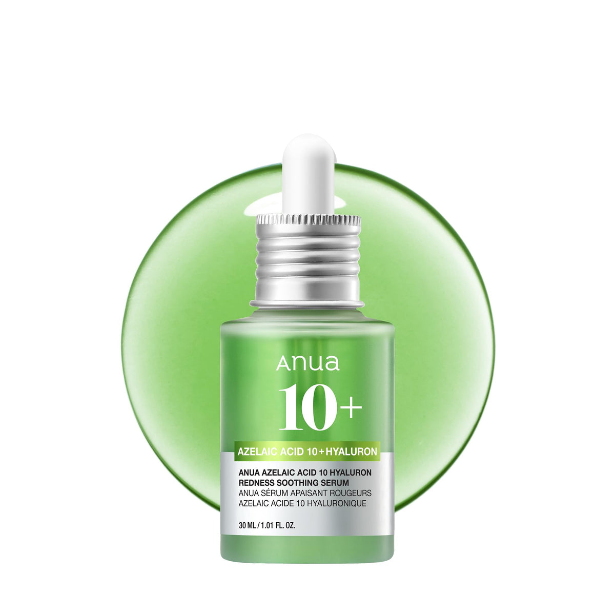 Anua Azelaic Acid 10 Hyaluron Redness Soothing Serum, 1.01 fl oz ANUA