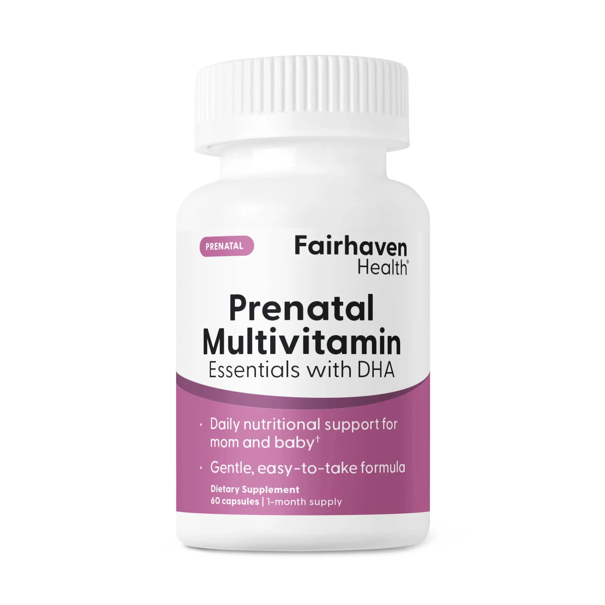 Fairhaven Health Prenatal Multivitamin Essentials with DHA | Prenatal Vitamins + DHA, Choline, Myo-Inositol | Fairhaven Health buy australia supplements