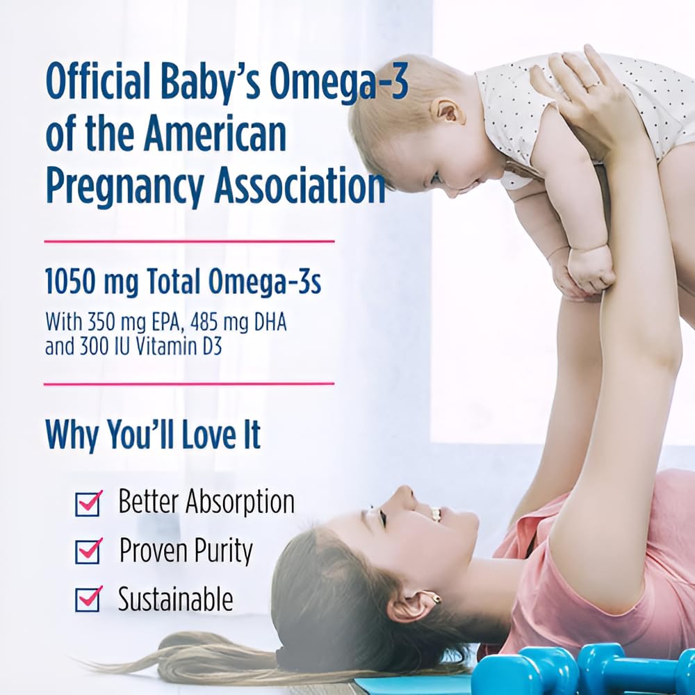 Nordic Naturals Baby’s DHA, Unflavored - 2 oz - 1050 mg Omega-3 + 300 IU Vitamin D3 - Supports Brain, Vision & Nervous System Development in Babies - Non-GMO - Servings May Vary Nordic Naturals buy australia supplements