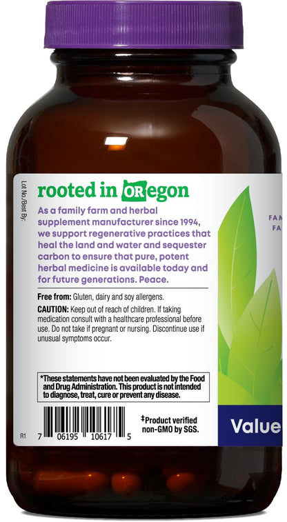 Oregon's Wild Harvest Rhodiola Supplement, 60 Count Gsupps Australia