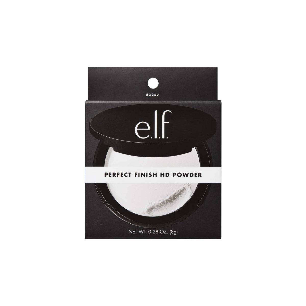 e.l.f. Perfect Finish HD Powder, Blurs Fine Lines & Imperfections, All Day Wear, Perfect for On The Go, 0.28 Oz e.l.f.
