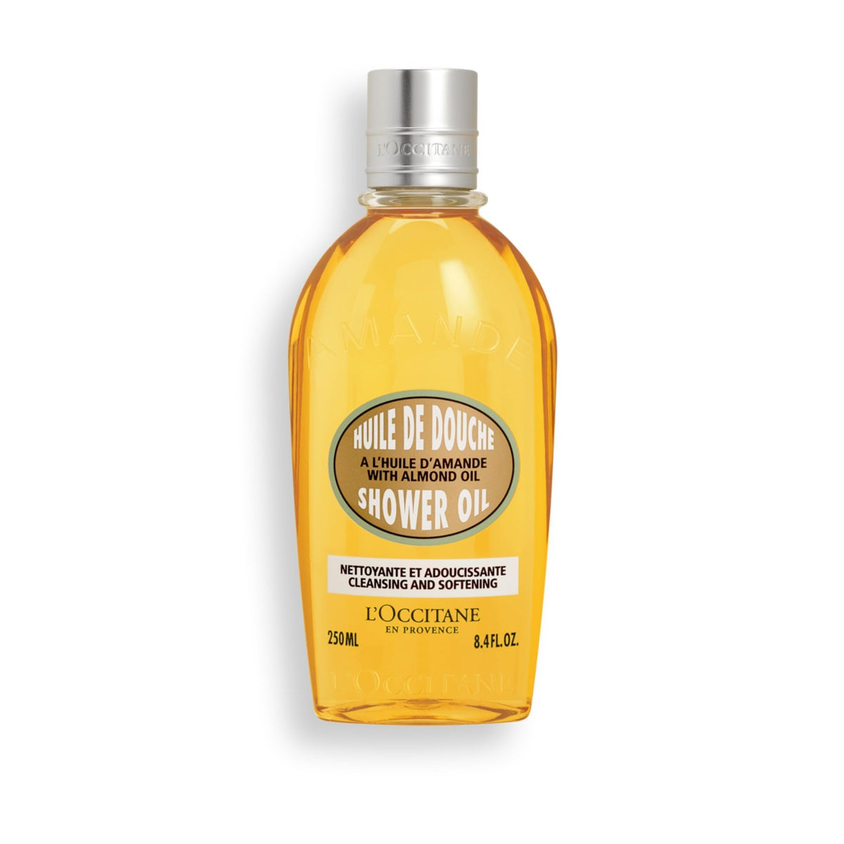 L'OCCITANE Cleansing & Softening Almond Shower Oil. 8.40 fl oz L'OCCITANE