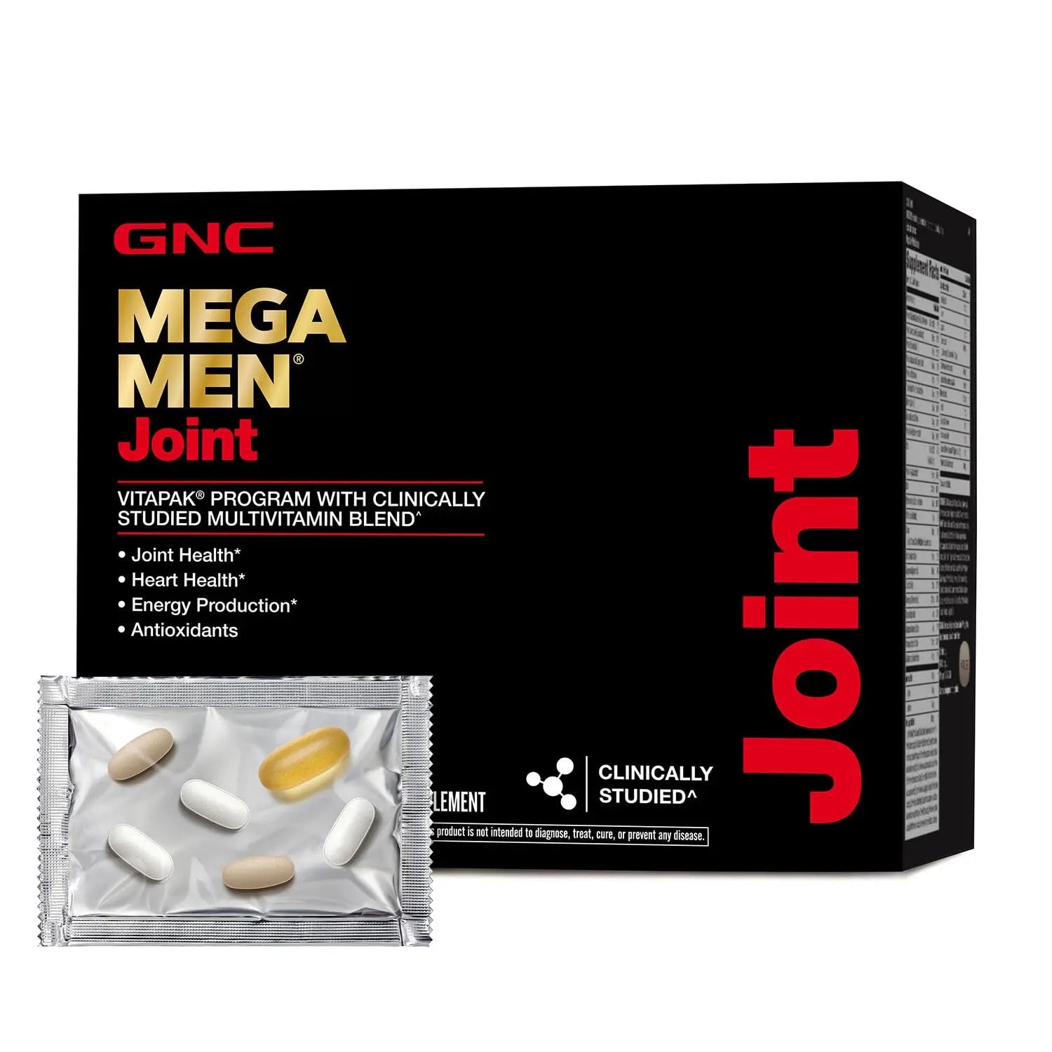 GNC Mega Men Joint Vitapak Program, Convenient Complete Nutrition, 3 Products in 1 Packet, Move Better, Comfort & Function GNC buy australia supplements