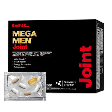GNC Mega Men Joint Vitapak Program, Convenient Complete Nutrition, 3 Products in 1 Packet, Move Better, Comfort & Function GNC buy australia supplements