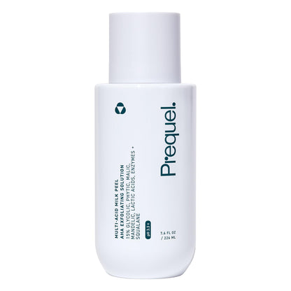 Prequel Skin Multi-Acid Milk Peel, Professional Exfoliating Solution. 15% Glycolic Acid Face Peel with Lactic Acid and Enzymes Prequel