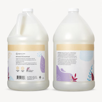 Ginger Lily Farms Botanicals Hand Soap, 128oz, Fragrance Free Ginger Lily Farms