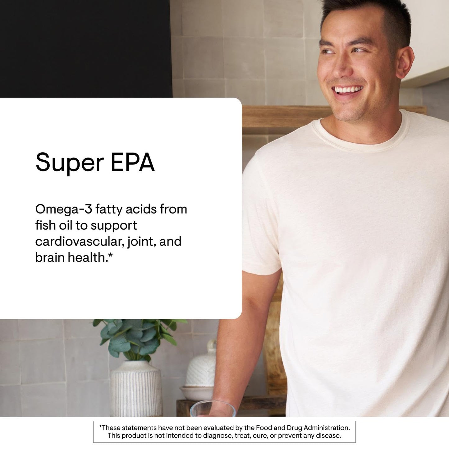 THORNE - Super EPA - Omega-3 Fish Oil Supplement with EPA & DHA from Sustainably Sourced Fish - Supports Brain, Skin, Joint & Heart Health* - Third-Party Certified THORNE