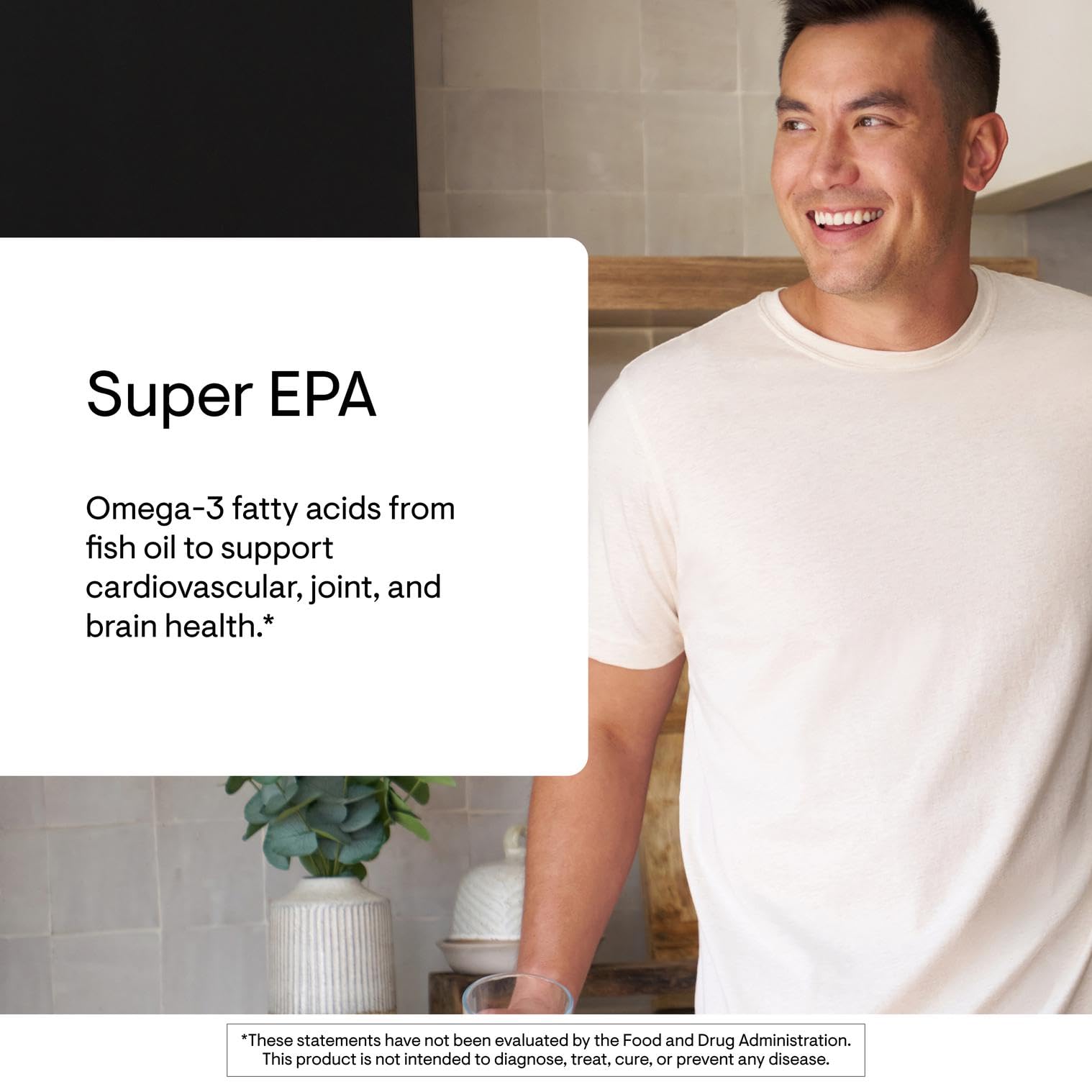 THORNE - Super EPA - Omega-3 Fish Oil Supplement with EPA & DHA from Sustainably Sourced Fish - Supports Brain, Skin, Joint & Heart Health* - Third-Party Certified THORNE