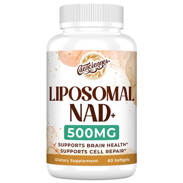 Caenciennes Liposomal NAD+ 500 MG Supplement, True NAD Plus Supplement, Superior Absorption, Boost NAD+ More Efficient Than Nicotinamide Riboside for Cellular Energy, Healthy Aging, 60 Serving Caenciennes buy australia supplements
