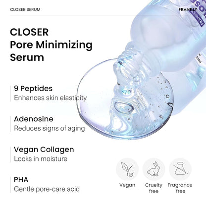 FRANKLY Closer Serum | Pore Minimizer Serum | 1.01 fl oz FRANKLY