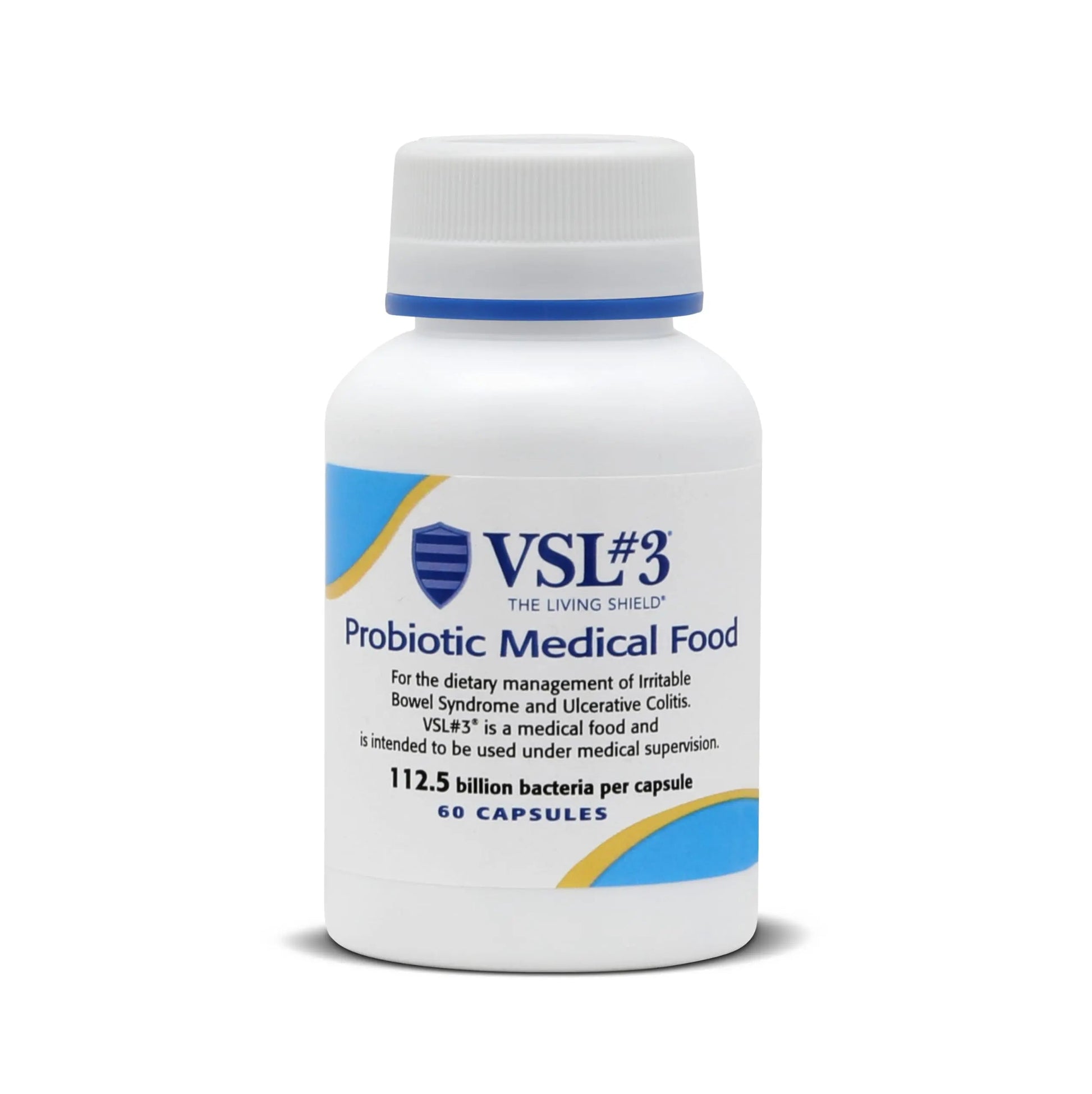 VSL#3® Probiotics for Digestive Health, IBS & UC Symptoms - 112.5B CFUs, High-Potency, Multi-Strain, Live, Refrigerated Probiotic, Medical Food for Gut Health Support in Men & Women, 60 Capsules VSL #3 buy australia supplements