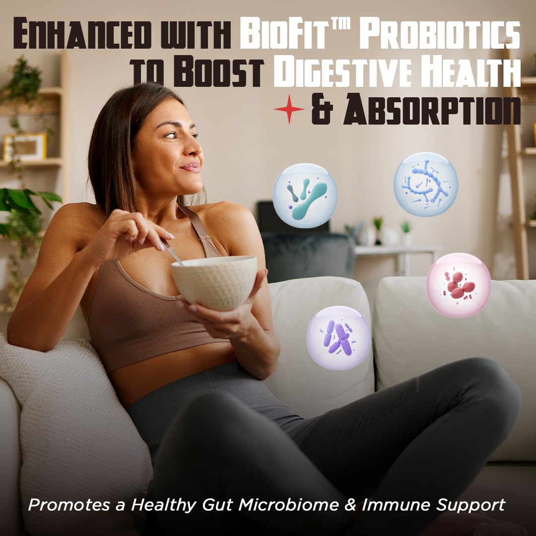 Old School Labs 5000mg Micronized Creatine Monohydrate with BioFit™ Probiotic - No Bloat Post-Recovery for Men & Women Supports Muscle Growth, Old School Labs buy australia supplements