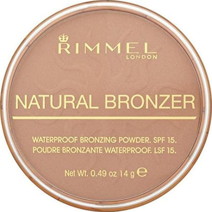 Rimmel London Natural - 022 Sun Bronze - Bronzer, Matte Finish, 0.49oz Rimmel