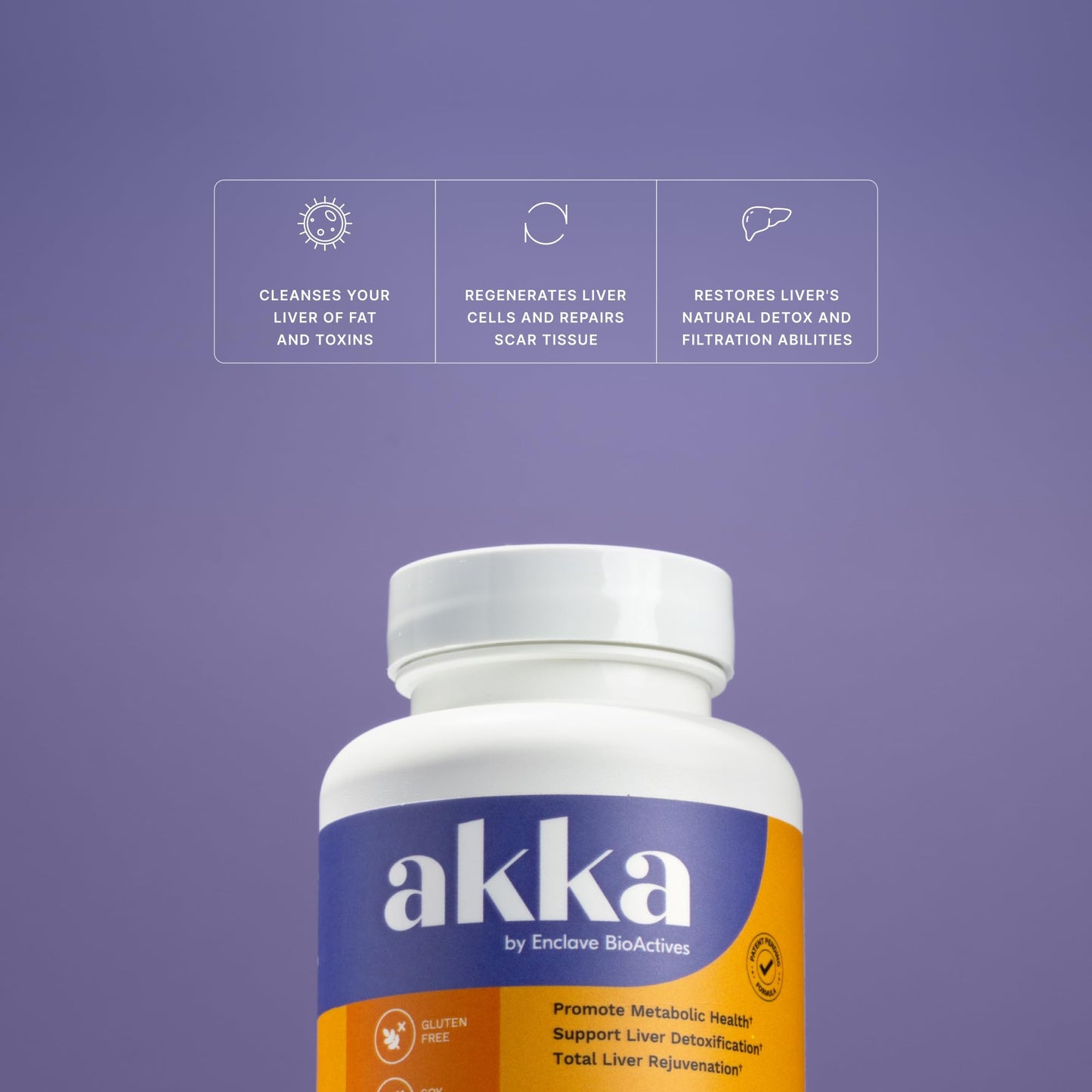 AKKA - Akkermansia Probiotic Liver Cleanse Detox & Repair - Liver Health Supplement for Energy, Digestion & Metabolism with Akkermansia Muciniphila (AKKA Superbiotics), AKKA