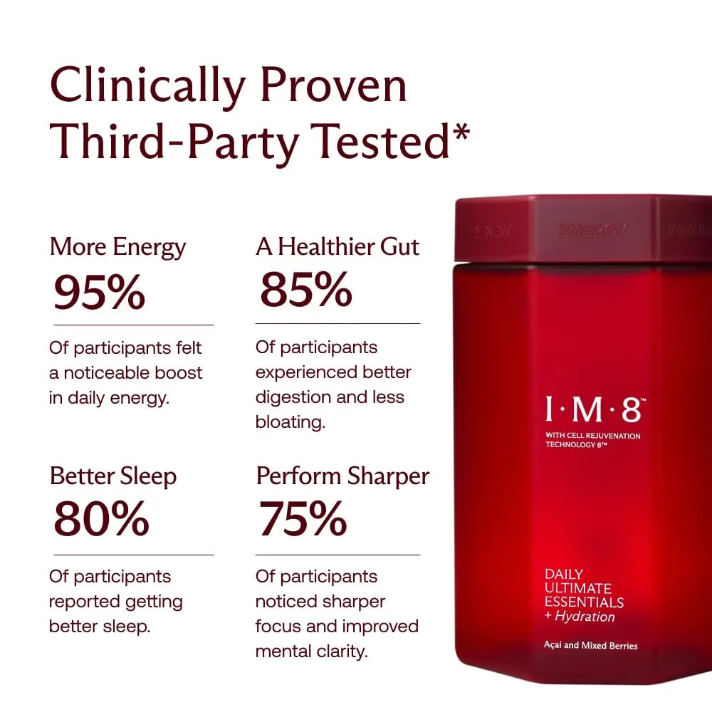 IM8 Daily Ultimate Essentials All-in-One Multivitamin Supplement (30 Servings, Starter Kit - Scoop + Tumbler Included) IM8 buy australia supplements