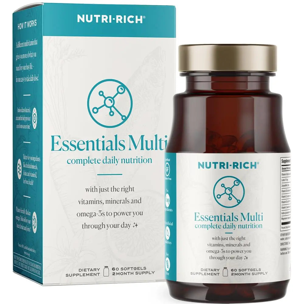 Nutri-Rich Essentials Multi | Multivitamin Supplement with Fish Oil Omega-3 for Men and Women, Supports Energy, Immune Health Nutri-Rich buy australia supplements