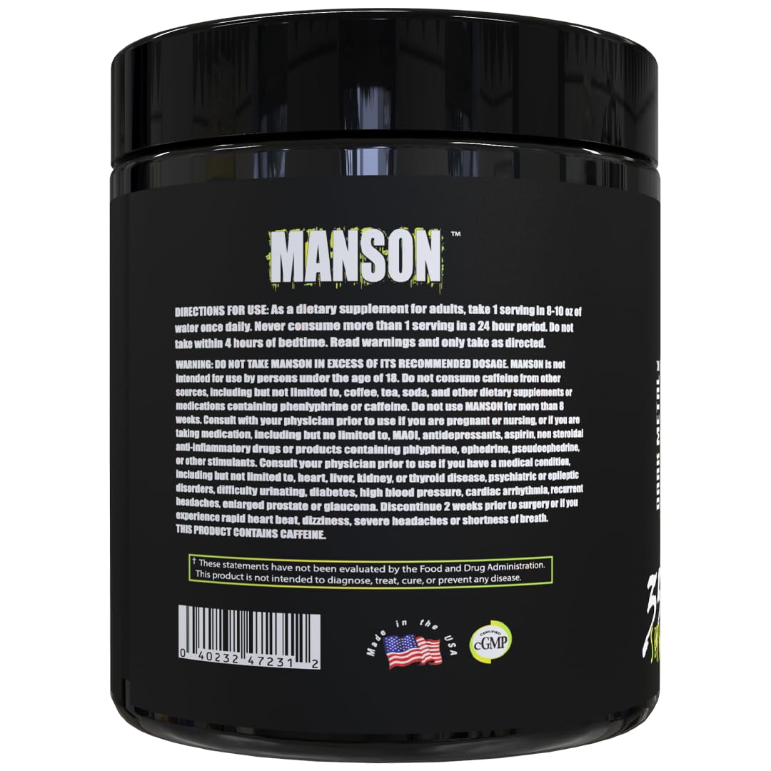 Dark Metal Manson, Mixed Berry, 0.75 Pound