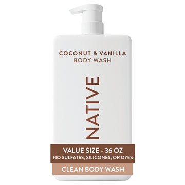 Native Sulfate Free Body Wash Contains Naturally Derived Ingredients | for Women & Men