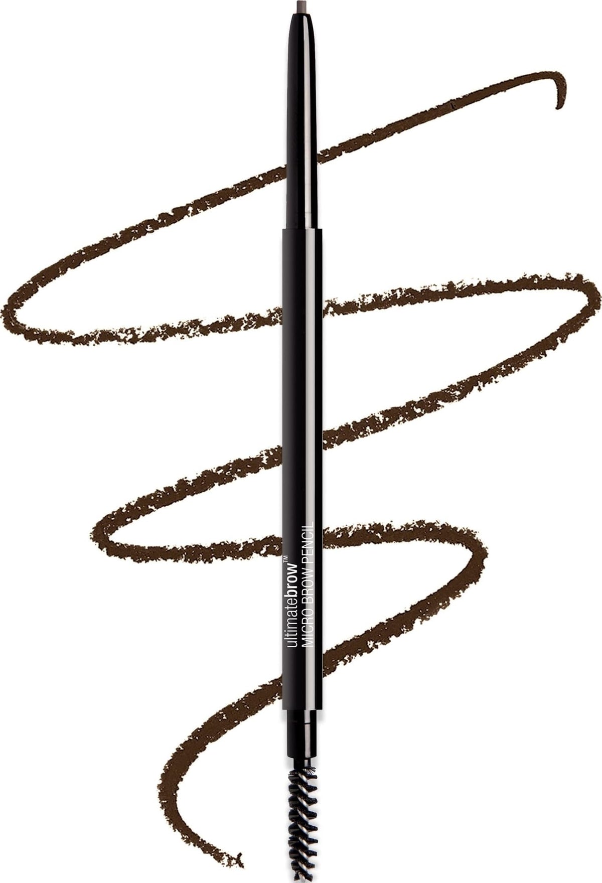 wet n wild Ultimate Brow Micro Eyebrow Retractable Pencil, Dark Brown, Ultra Fine 1.5mm Tip, Draws Tiny Brow Hairs wet n wild