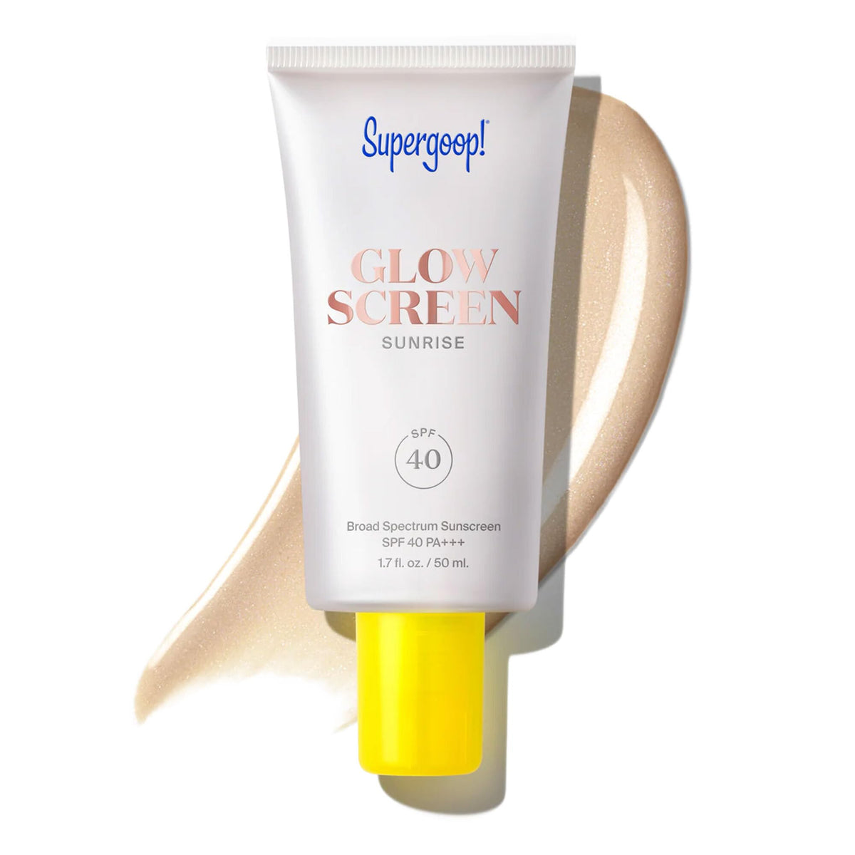 Supergoop! Glowscreen SPF 40 Tinted Sunscreen + Primer 1.7 oz, Sunrise Supergoop!
