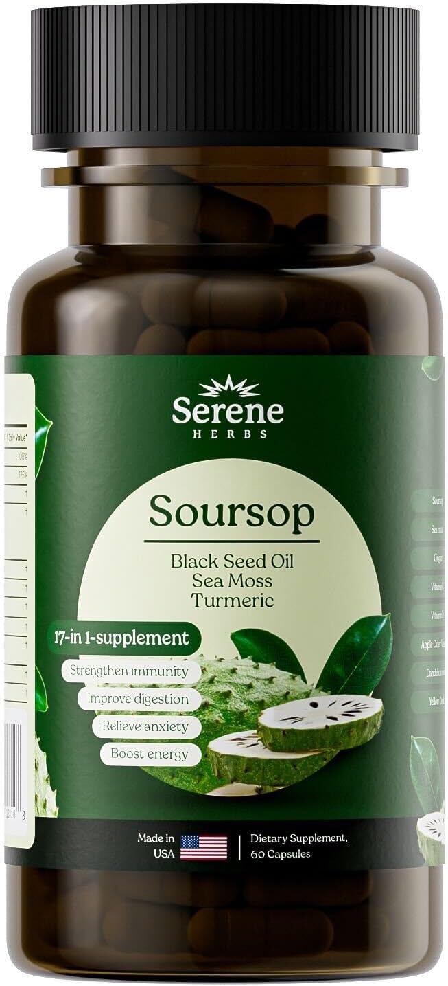 Serene Herbs Total Body Herbal Support – Liver Capsules + 17-1 Capsules