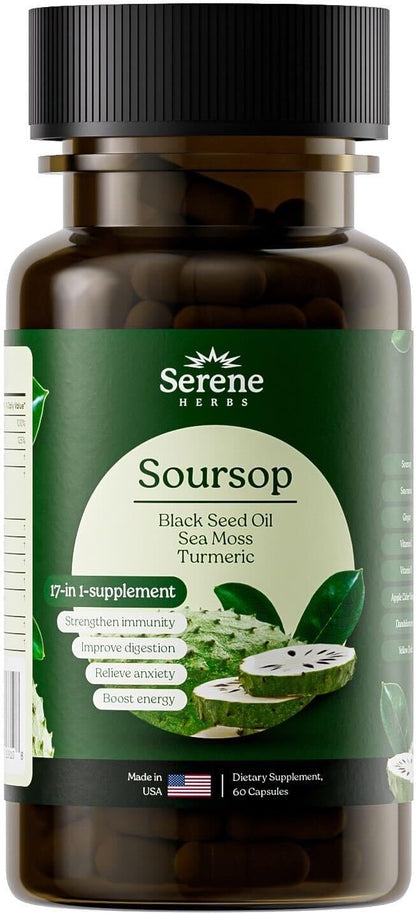 Serene Herbs Total Body Herbal Support – Liver Capsules + 17-1 Capsules