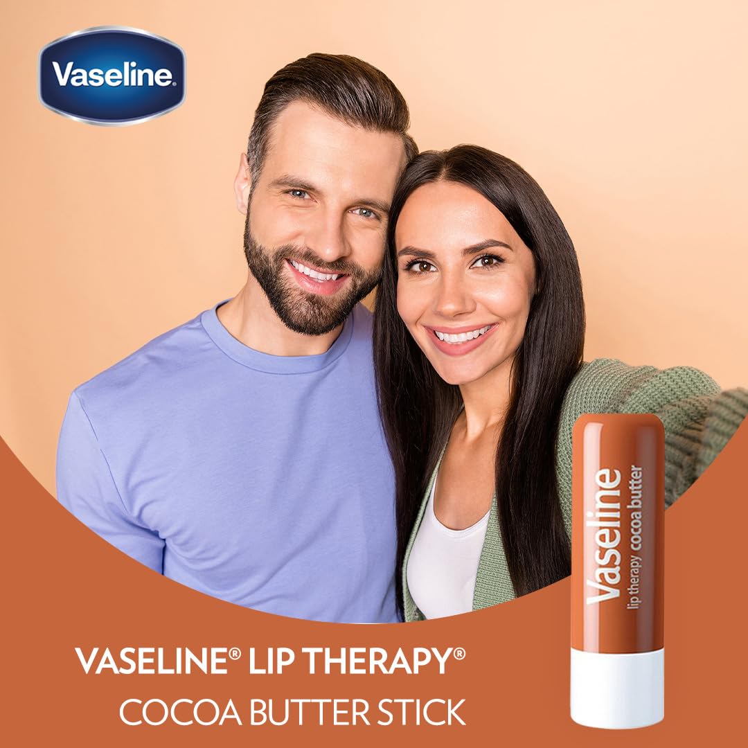 Vaseline Lip Therapy Cocoa Butter Twin Pack Vaseline