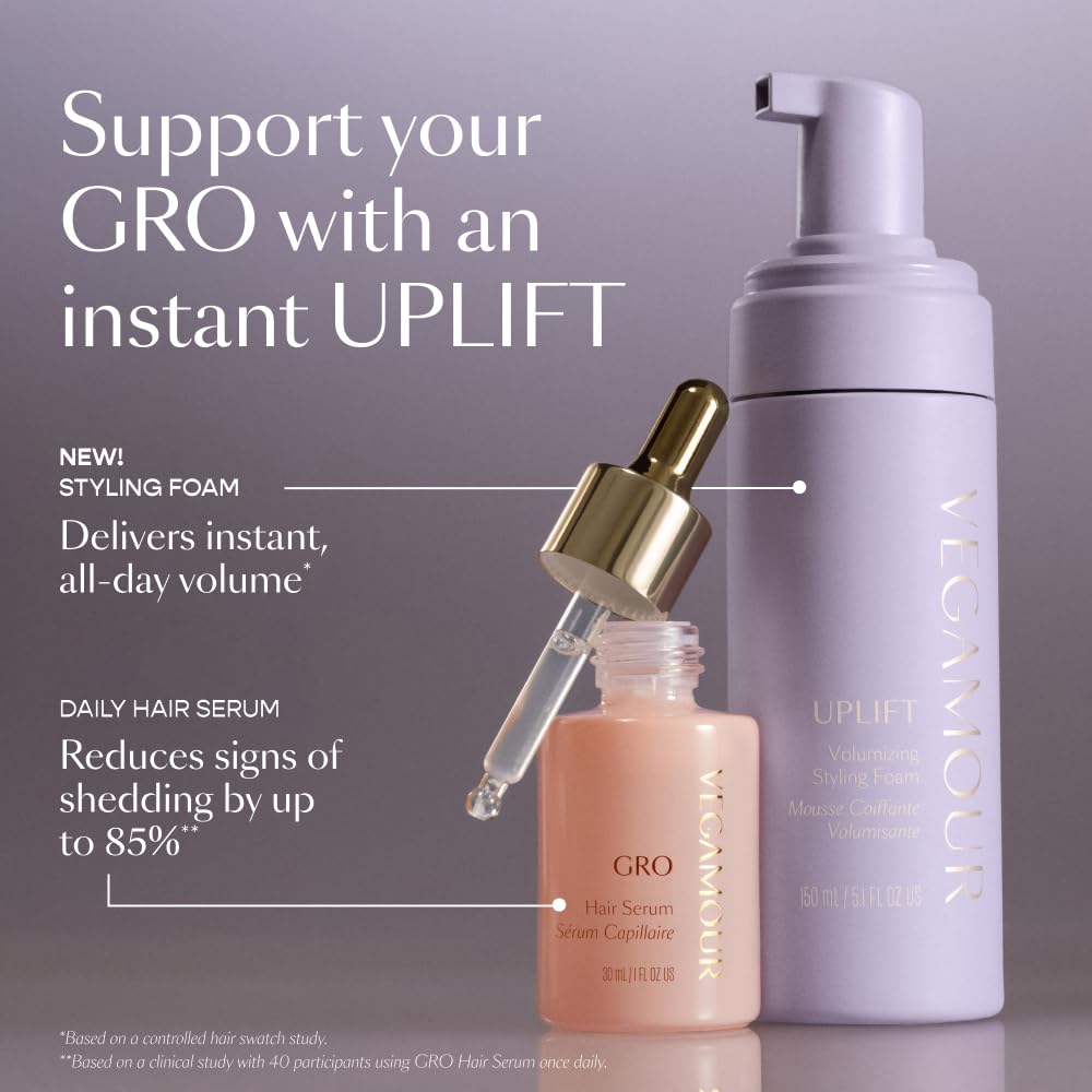 Uplift Volume Trio Kit with Shampoo, Conditioner, & Styling Foam for Volumizing & Fuller Looking Hair VEGAMOUR buy australia supplements