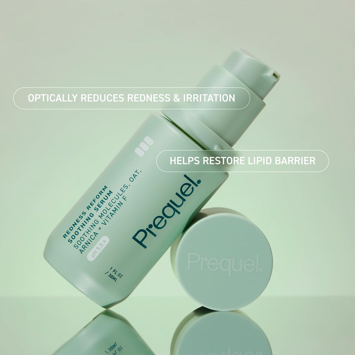 Prequel Skin Redness Corrector - Calming Face Serum, Oat Extract Sensitive Prequel