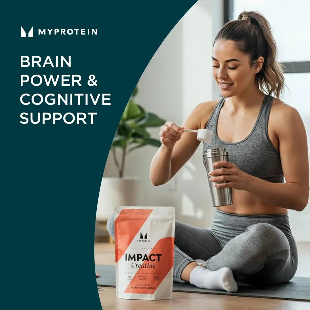 Myprotein Creatine Monohydrate Powder, 100 Servings (1.1lbs), Pure Unflavored Creatine Powder, Post/Pre Workout Supplement for All Sports & Exercises Myprotein