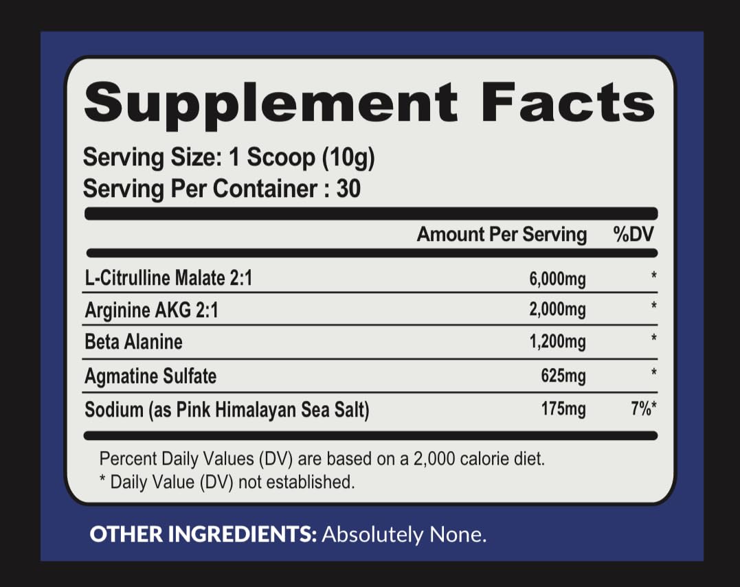 Atlas Nutraceuticals-Nitric Oxide Pump Powder-Non Stimulant Pre Workout 30 Servings Atlas Nutraceuticals buy australia supplements