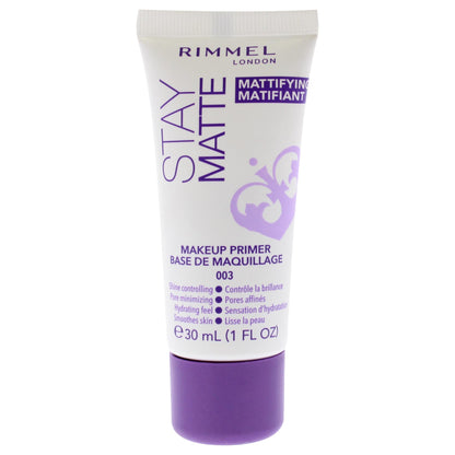 Rimmel London Stay Matte - 003 - Primer, Ultra-Lightweight, Controls Shine, Doesn’t Feel Greasy, 1oz Rimmel